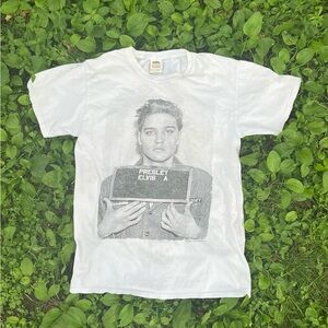 SOLD - Elvis Presley Mugshot Tee Size Small